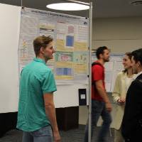 Students mid discussion